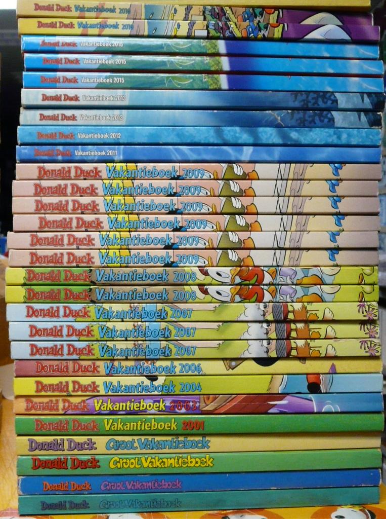 Donald Duck Winter & Vakantieboeken, Meerdere stripboeken, Ophalen of Verzenden, Gelezen