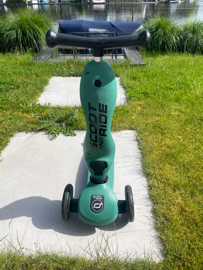 Scoot and Ride step en loopfietsje 2-in-1, Ophalen of Verzenden, Zo goed als nieuw, Overige typen