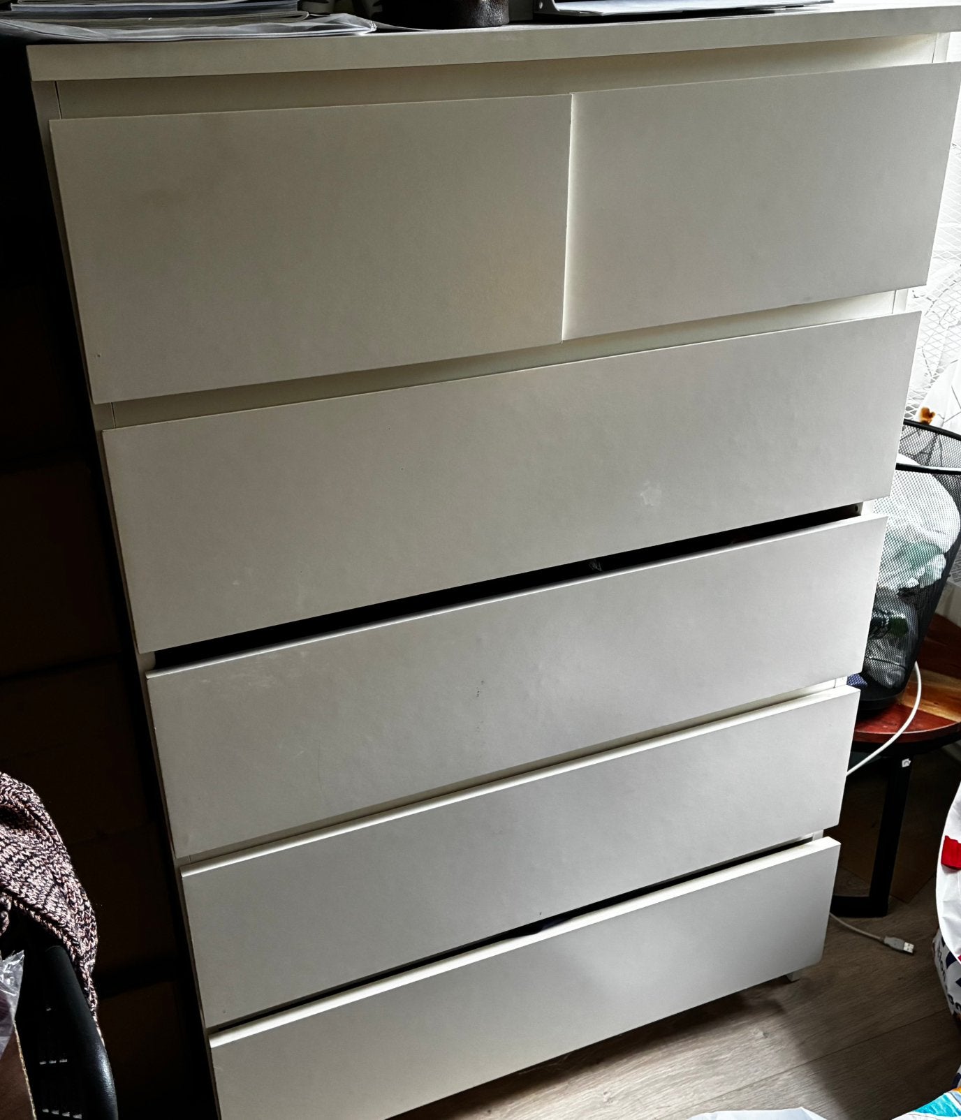 Malm kast, Ophalen, 50 tot 100 cm, Zo goed als nieuw, Minder dan 100 cm
