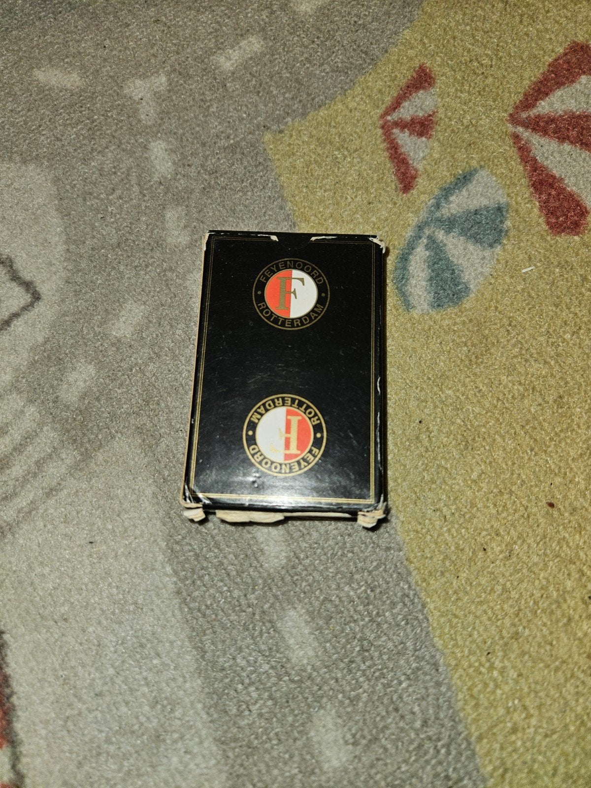 Feyenoord speelkaarten - Compleet spel, Verzamelen, Ophalen of Verzenden, Gebruikt, Speelkaart(en)