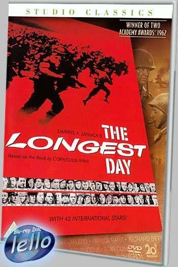 The Longest Day (1962 Sean Connery, Henry Fonda) UK SC nNLO, Cd's en Dvd's, 1960 tot 1980, Alle leeftijden, Ophalen of Verzenden