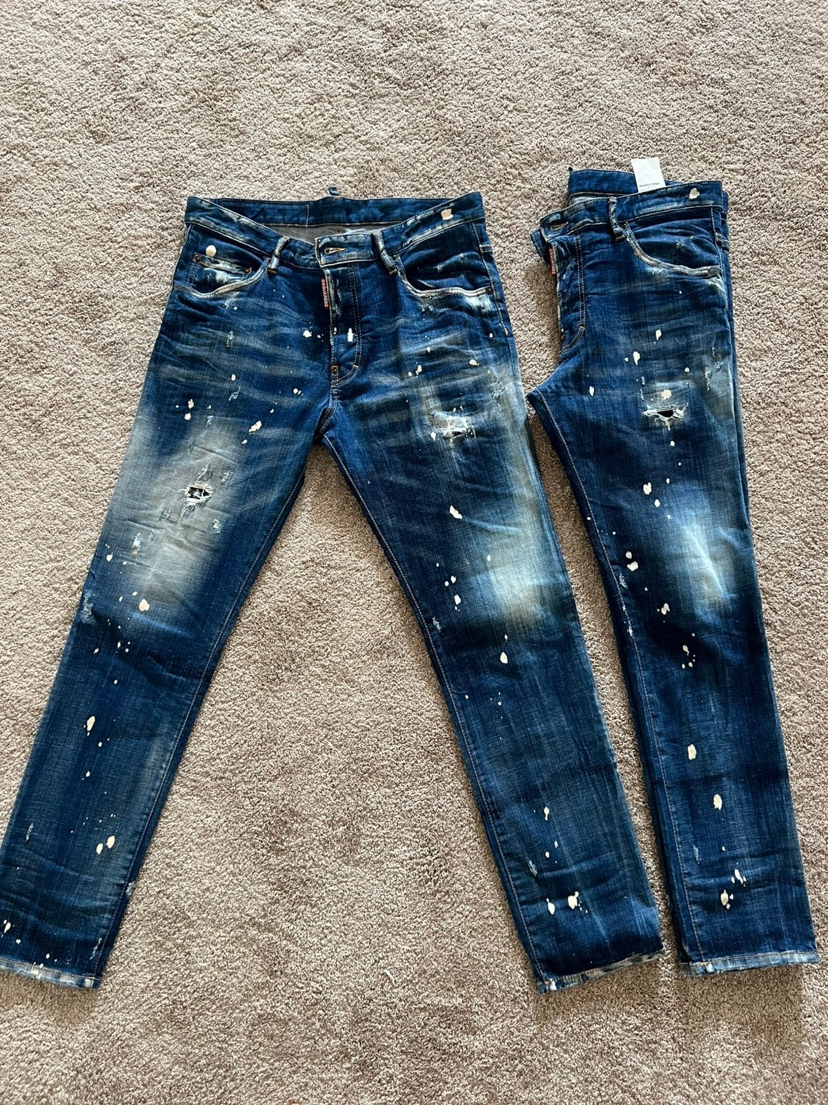 Dsquared spijkerbroeken maat 48/50, Ophalen of Verzenden, Nieuw, Blauw, W33 - W34 (confectie 48/50)