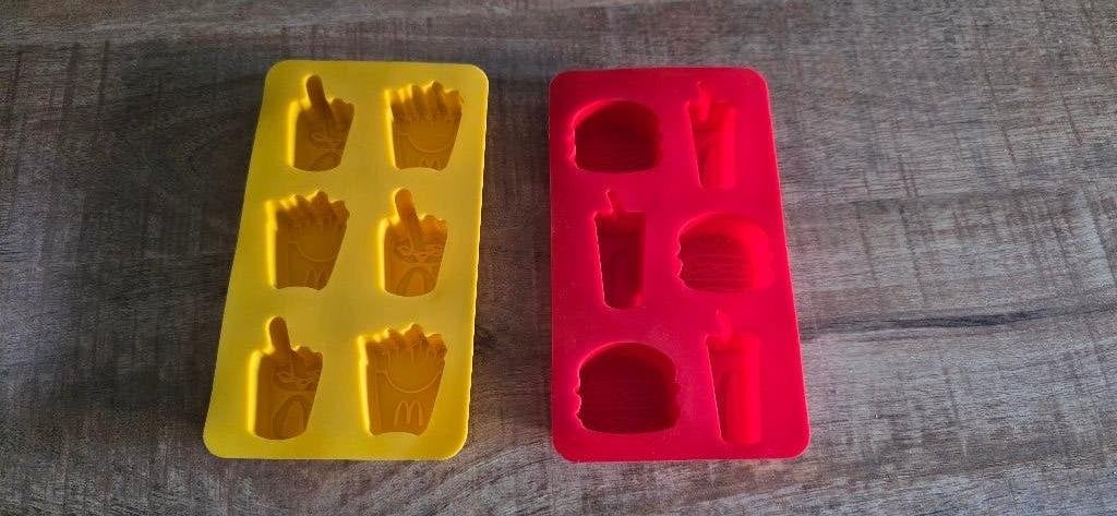 IJsklontjes vormen mc donalds 2x samen in 1 koop nieuw, Ophalen of Verzenden, Nieuw