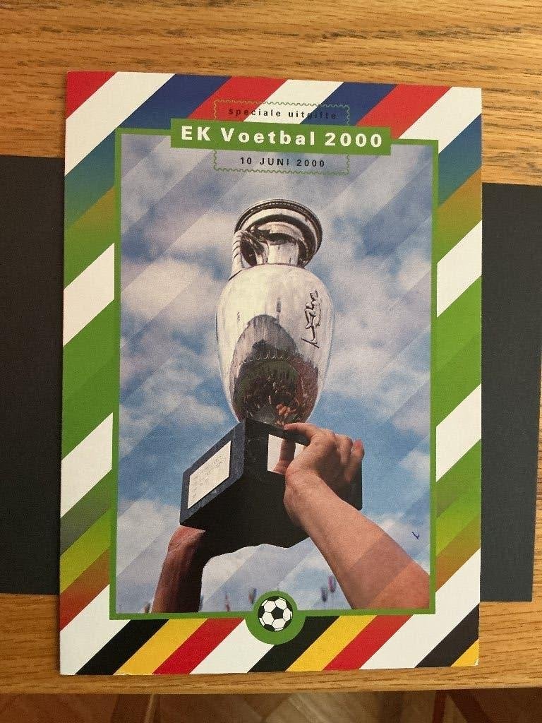 EK voetbal 2000 special uitgifte, Verzenden, Na 1940, Gestempeld