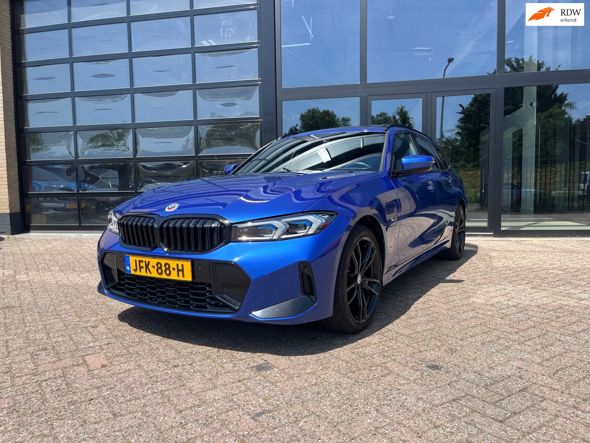 BMW 3-serie Touring 330e xDrive , Panodak,M-Sport, 1998 cc, Gebruikt, 4 cilinders, Blauw