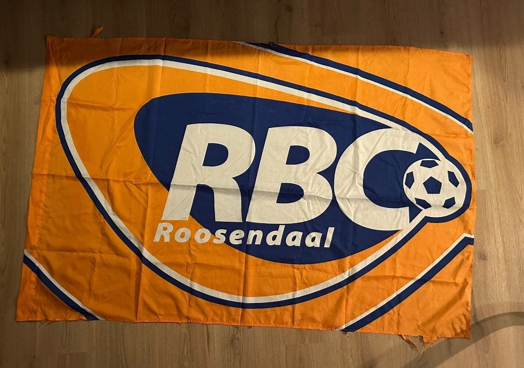 RBC Roosendaal vlag, Verzamelen, Ophalen of Verzenden, Gebruikt, Overige binnenlandse clubs, Vaantje of Sjaal