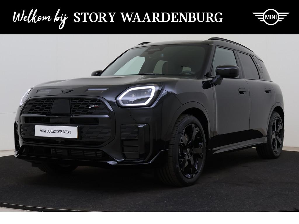 MINI Countryman C Automaat / Pakket XL / JCW / 19" John Coop, Met garantie (alle), Leder en Stof, Zwart, Origineel Nederlands
