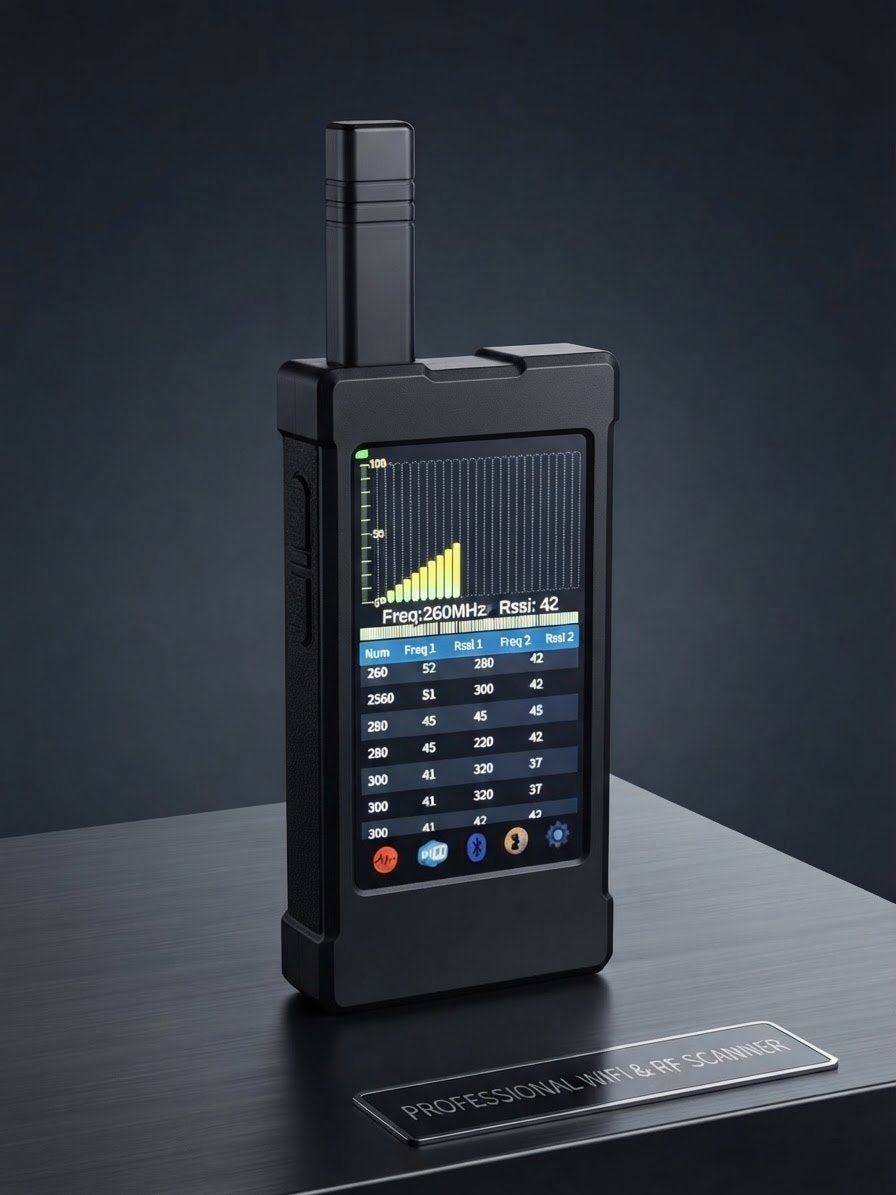 Professionele 1-6GHz RF Sweeper / Signaaldetector (TSCM) GPS, Ophalen of Verzenden, Nieuw