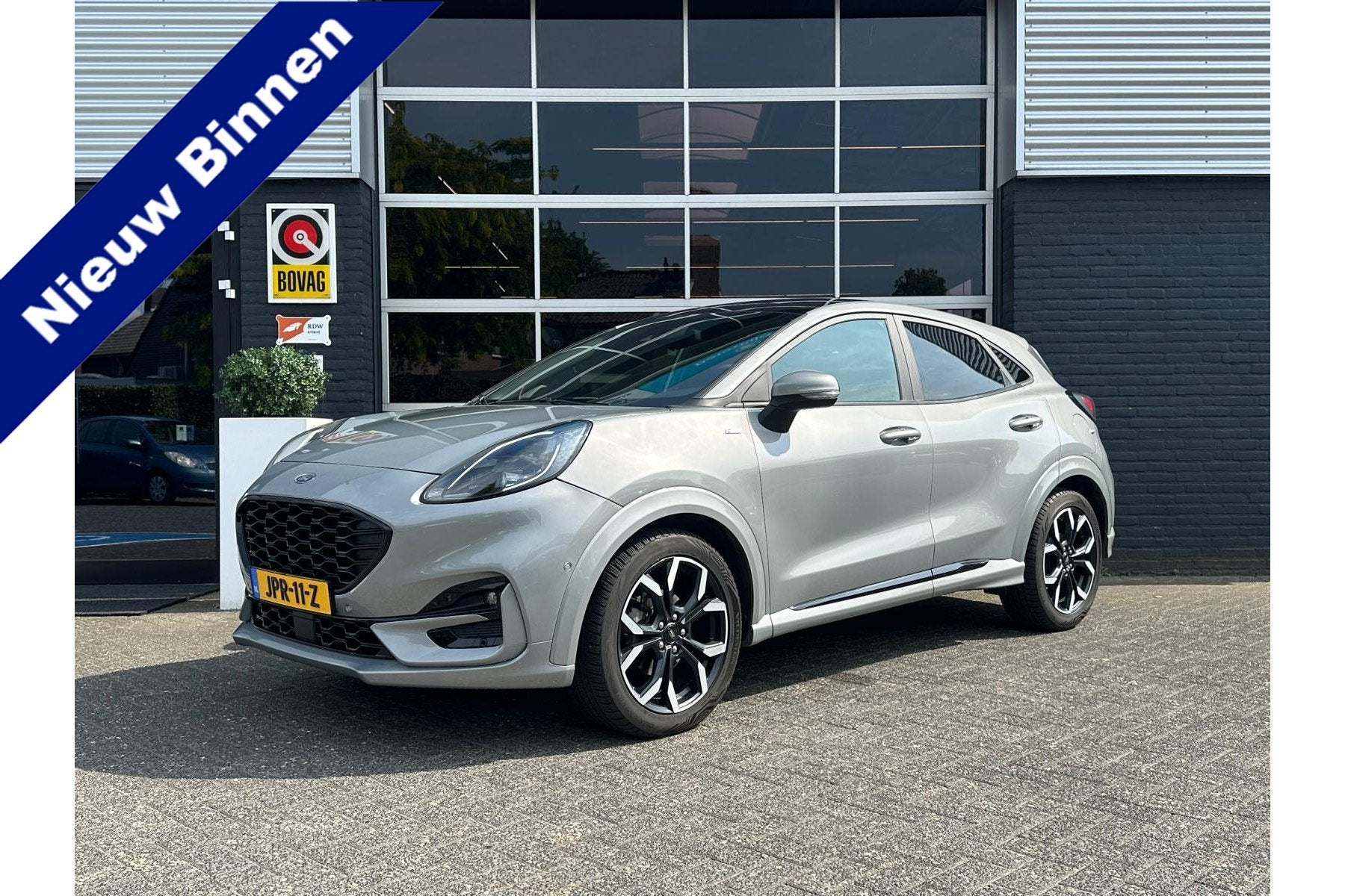 Ford Puma 1.0 ST-Line Automaat, Bluetooth, Cruise, Lane, Pan, Automatische klimaatregeling, 1226 kg, Leder, Bedrijf