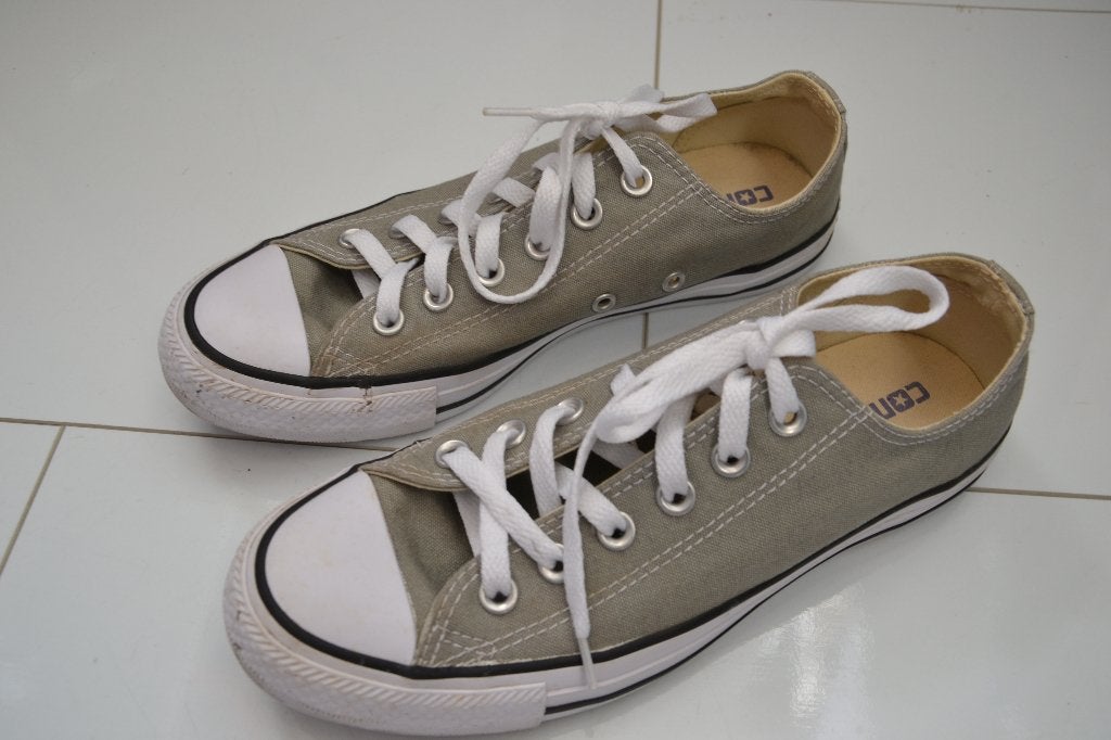 grijze converse Allstars, maat 38., Kleding | Dames, Ophalen of Verzenden, Converse All Stars, Grijs, Sneakers of Gympen