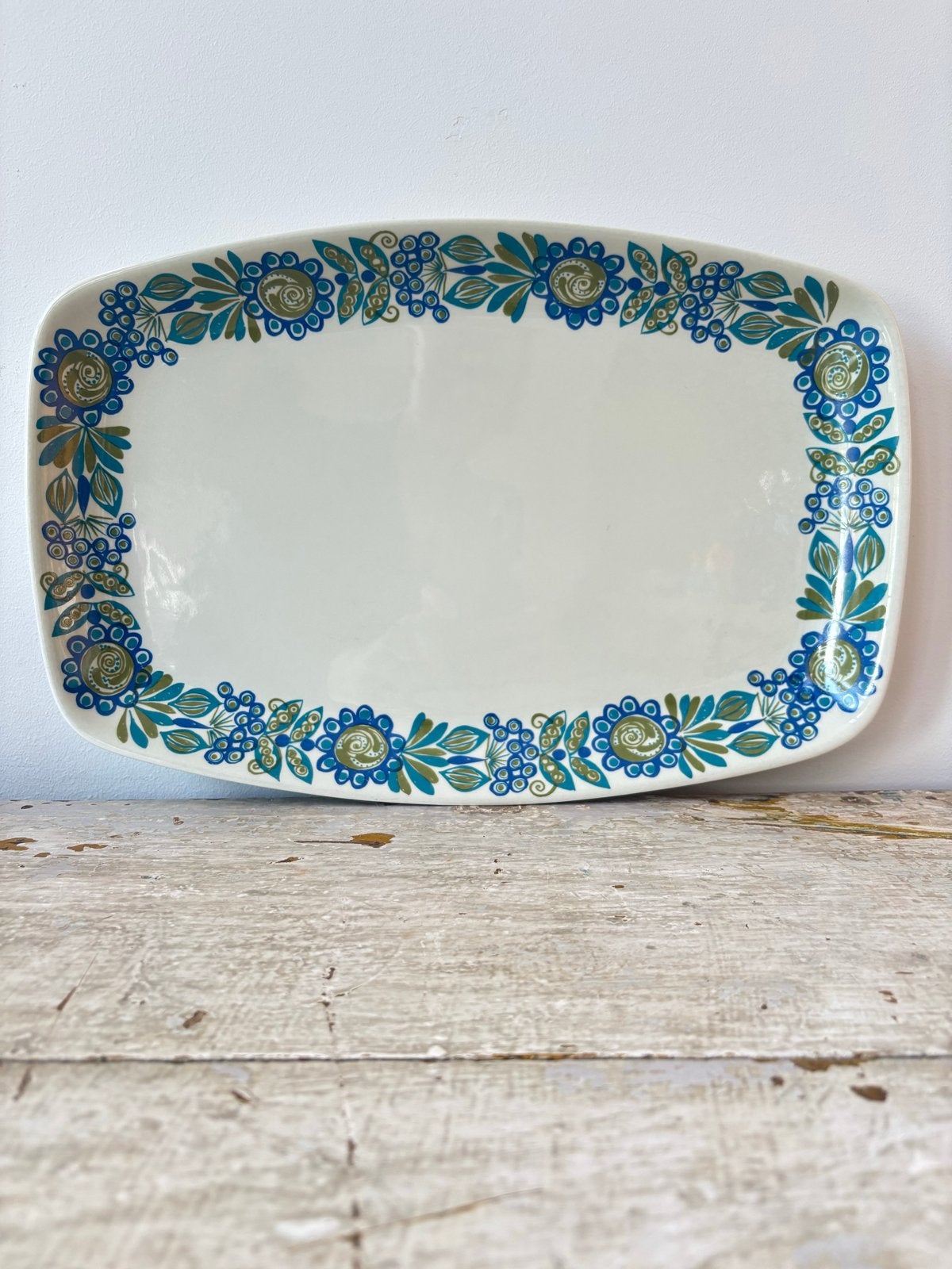 Vintage Figgjo Flint 'Tor Viking' serveerschaal, Turi Design, Ophalen of Verzenden