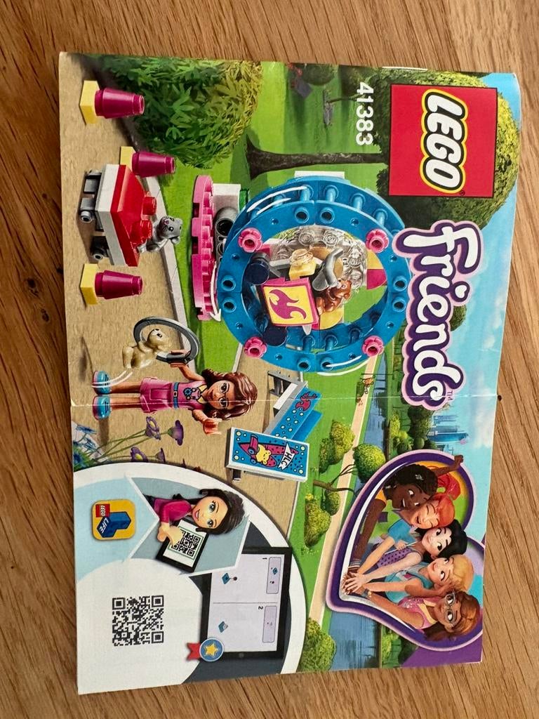 Lego Friends 41383 Olivia’s hamsterspeelplaats, Lego, Friends, Ophalen of Verzenden, Complete set
