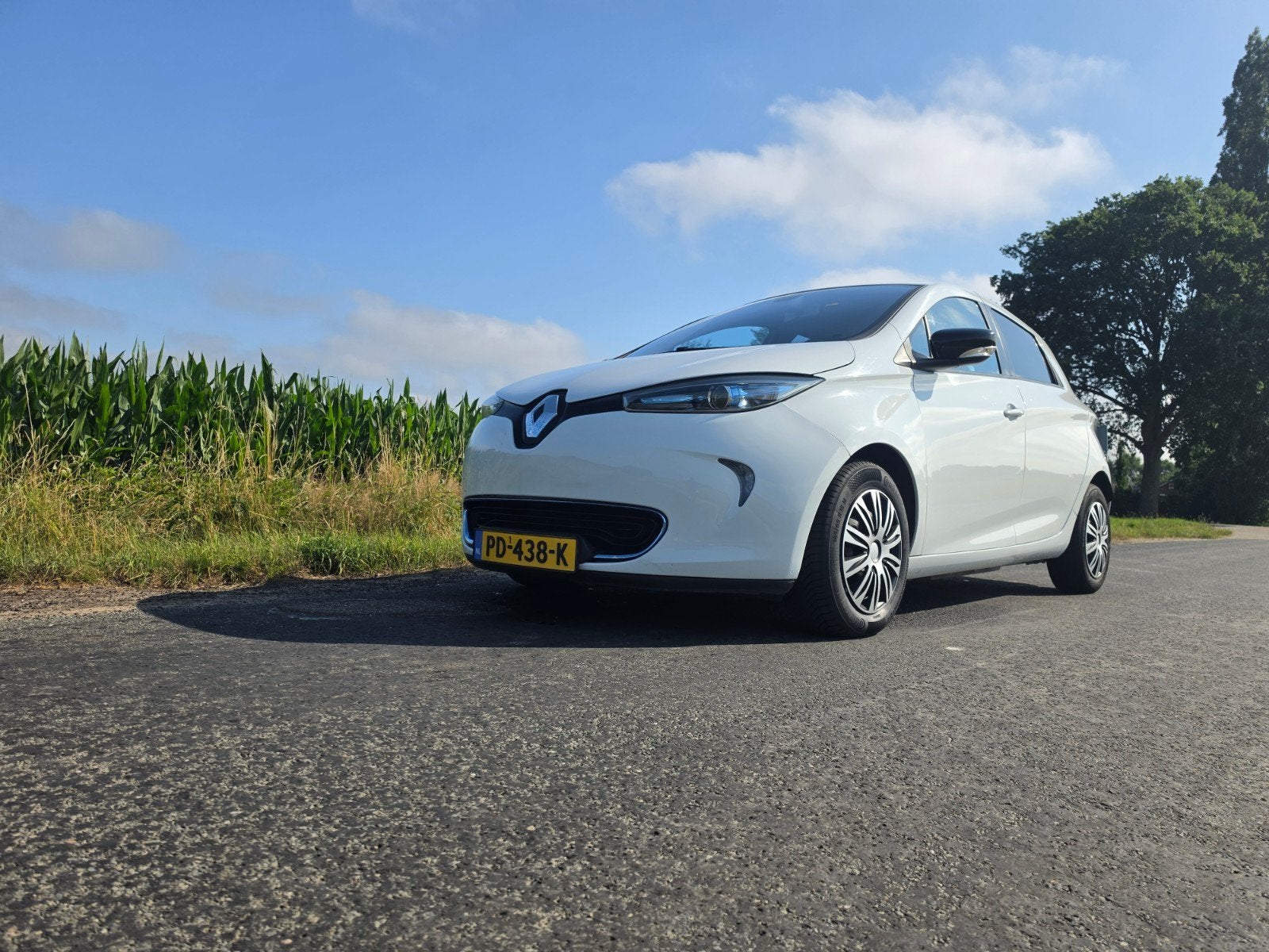 Renault ZOE E 2014 Wit met lage km stand, Auto's, 58 pk, Elektrisch, Particulier, ZOE