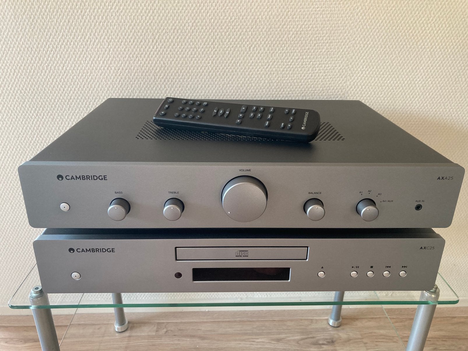 Cambridge Audio AXA25 + AXC25 versterker / cdp, Ophalen, Zo goed als nieuw, Overige merken