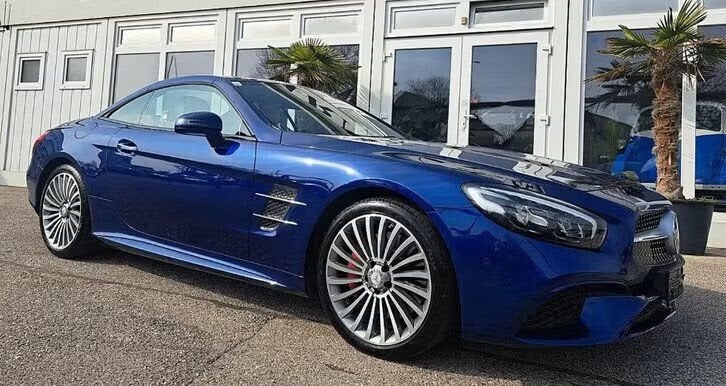 Originele 19 inch Mercedes velgen met banden SL R231, 19 inch, Gebruikt, 275 mm, Banden en Velgen