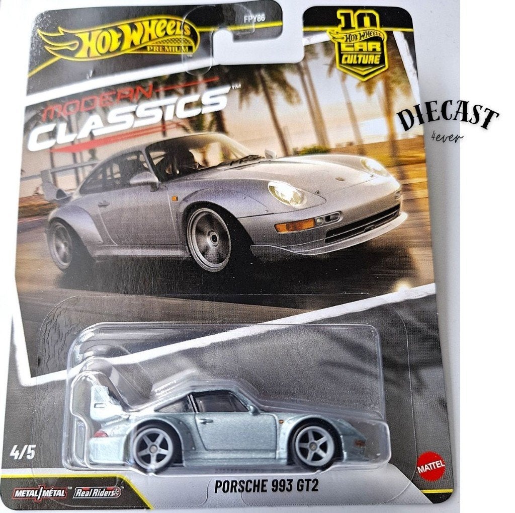 Hot Wheels Premium Porsche 993 GT2, Modern Classics series, Hobby en Vrije tijd, Modelauto's | Overige schalen, Nieuw, Auto, Ophalen