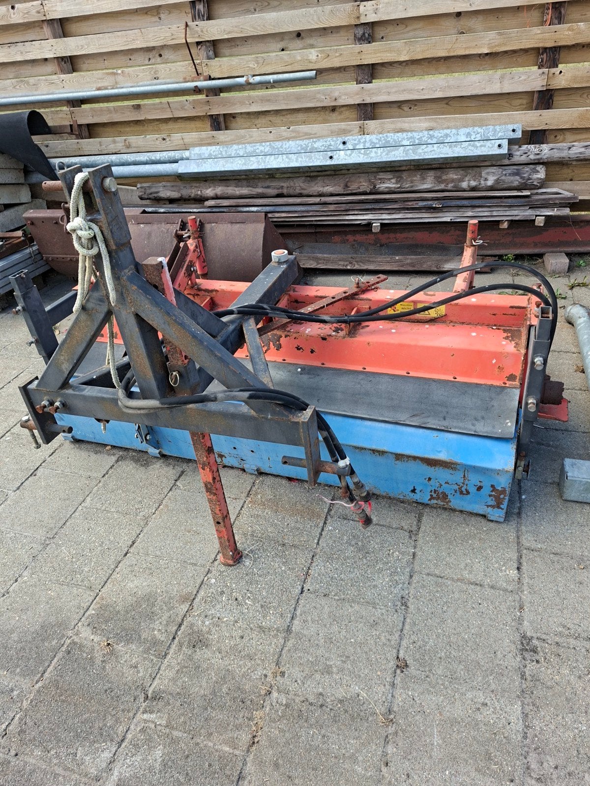 veegmachine, Ophalen, Gebruikt