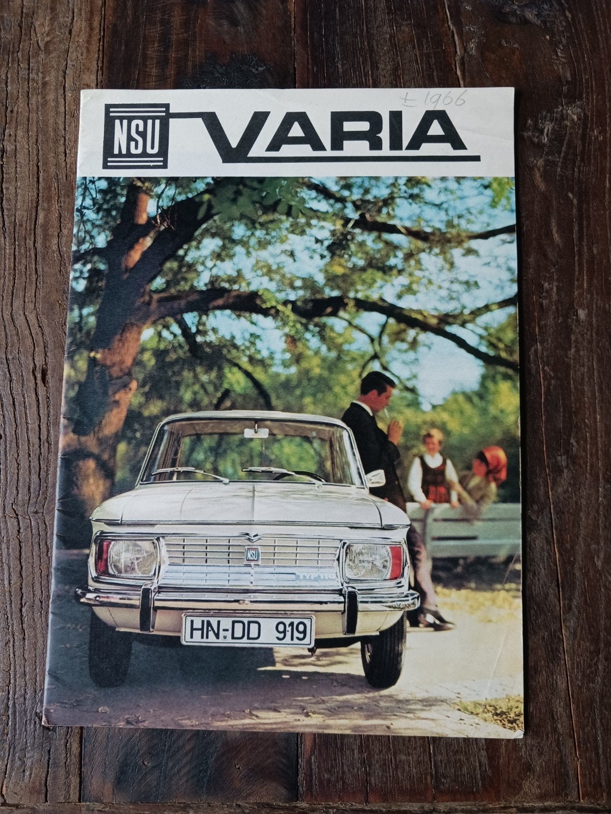 NSU folder +/- 1966, Ophalen of Verzenden, Gelezen, Overige merken