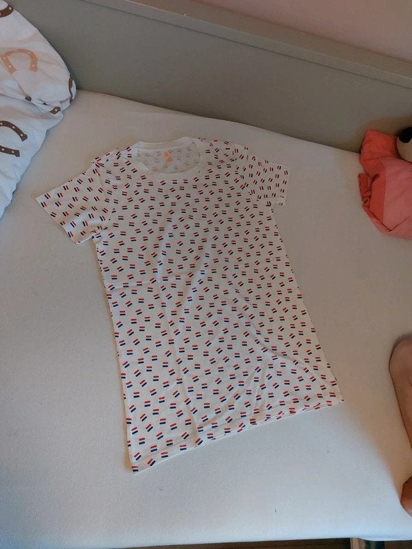 Koningsdag shirt tshirt 158 164 rood wit blauw geen oranje, Verzenden, Nieuw, Jongen of Meisje, Shirt of Longsleeve