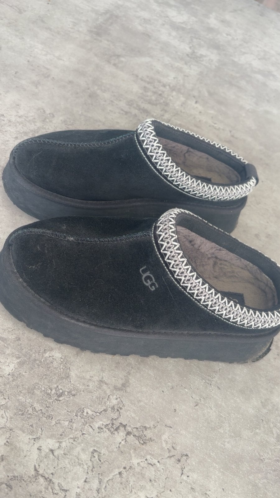 Ugg Tazz ll, Kleding | Dames, Schoenen, Ophalen of Verzenden, Zo goed als nieuw, Zwart