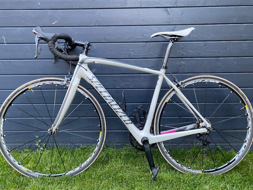 Specialized Amira Comp racefiets, Gebruikt, Carbon, Velgrem, Overige maten