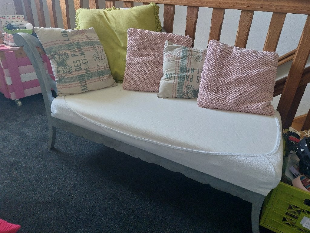 Leuk bankje, Ophalen, Tweepersoons, 75 tot 100 cm, Zo goed als nieuw