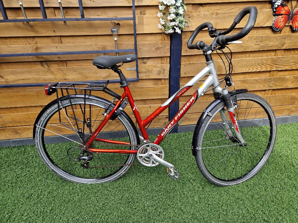 Toerfiets Gary Fisher, Fietsen en Brommers, Gebruikt, Velgrem, 49 tot 53 cm, Dames