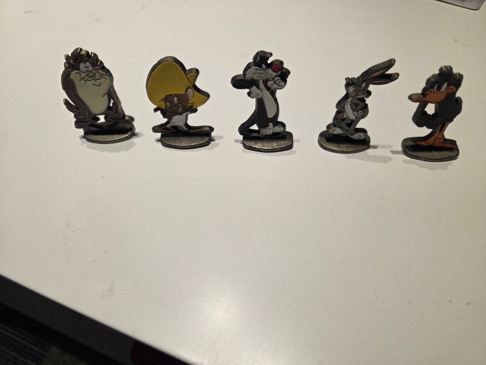 vintage set looney tunes warner bros sedesma, Verzamelen, Ophalen, Looney Tunes, Zo goed als nieuw, Beeldje of Figuurtje