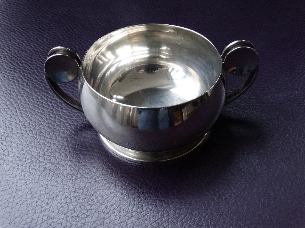 Zilveren suikerpot Scandinavisch design, Cohr, Denemarken, Verzenden, Zilver