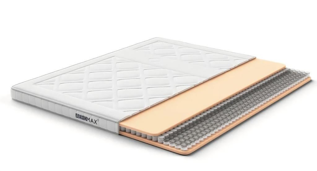 Top matras Aeromax Support 1 Topper 180x210, 210 cm, Tweepersoons, Ophalen of Verzenden, Zo goed als nieuw