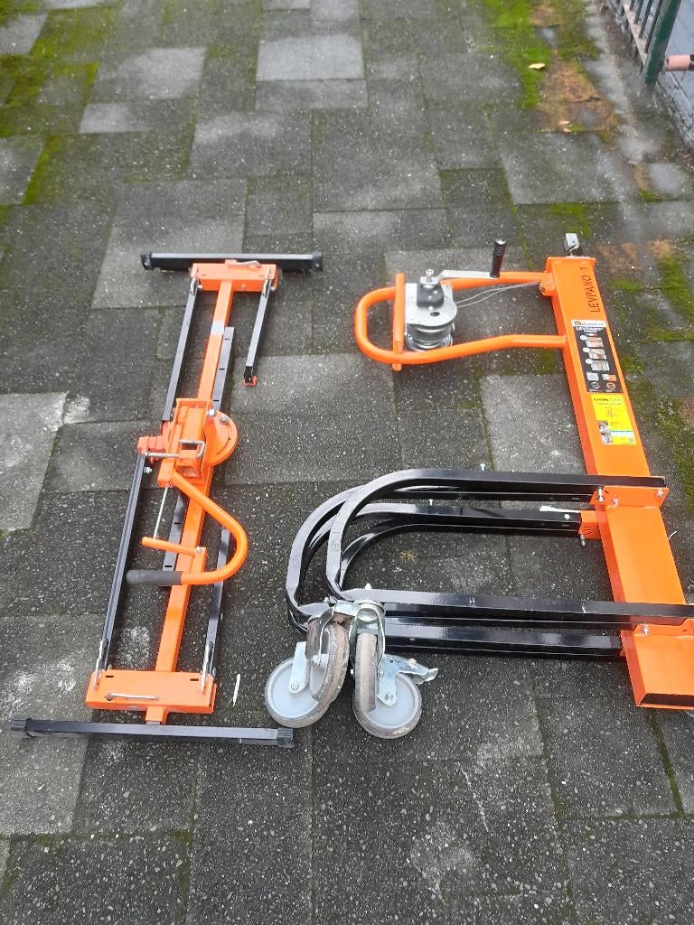 levpano gipsplatenlift te huur, Doe-het-zelf en Verbouw, Lieren en Takels, Gebruikt, Handmatig, Ophalen
