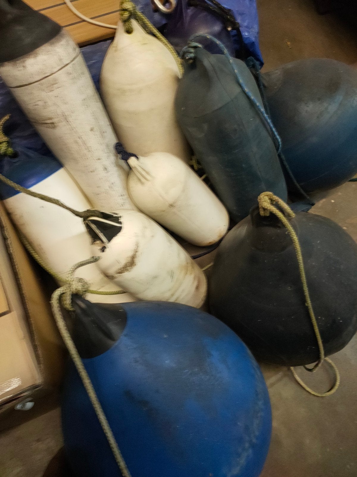 partij fenders, Ophalen