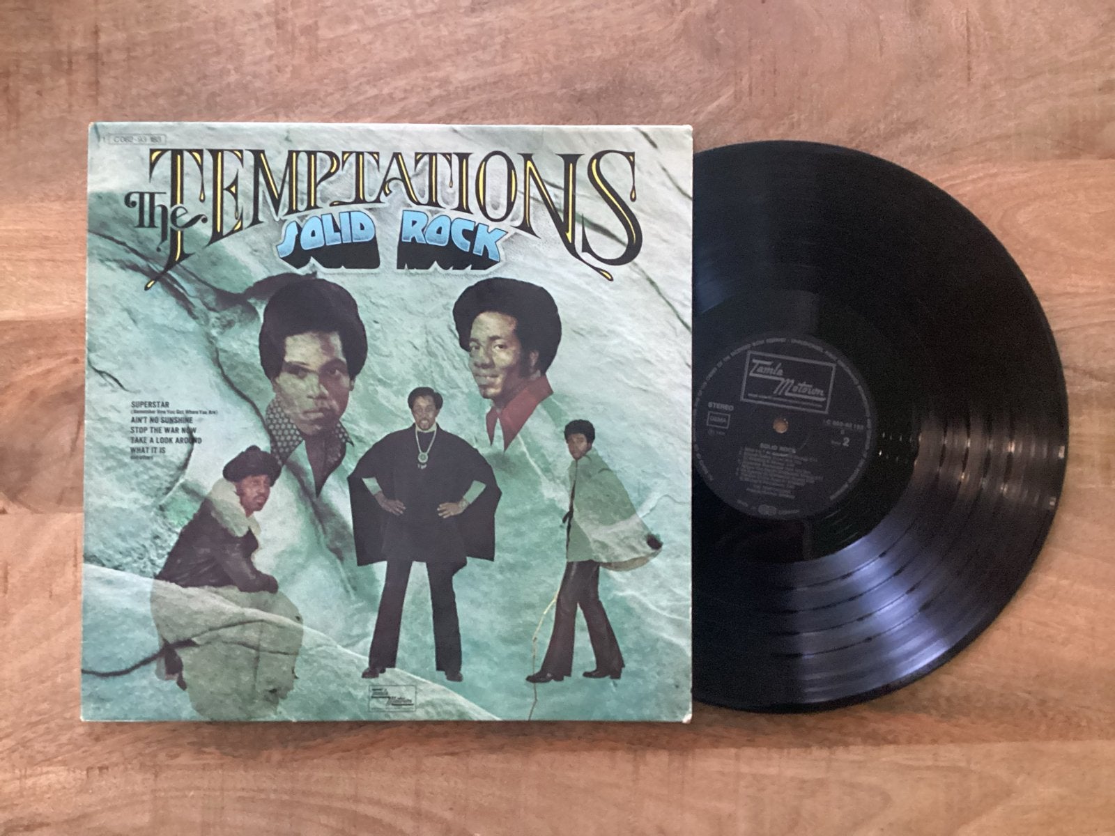 The Temptations - Solid Rock (LP), Ophalen of Verzenden, 12 inch, LP