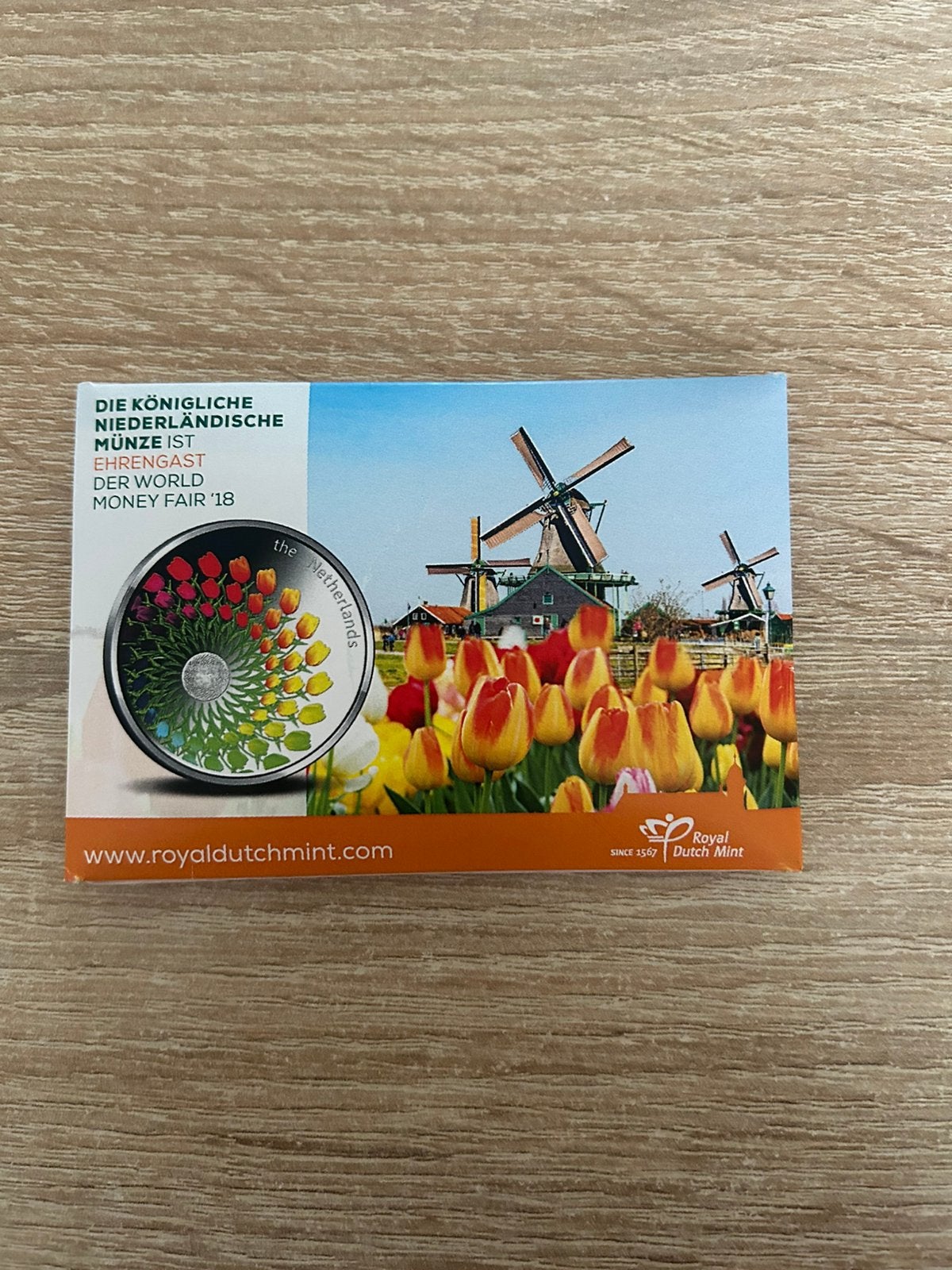 Coincard Money Fair 2018 in enveloppe, Postzegels en Munten, Munten | Nederland, Verzenden