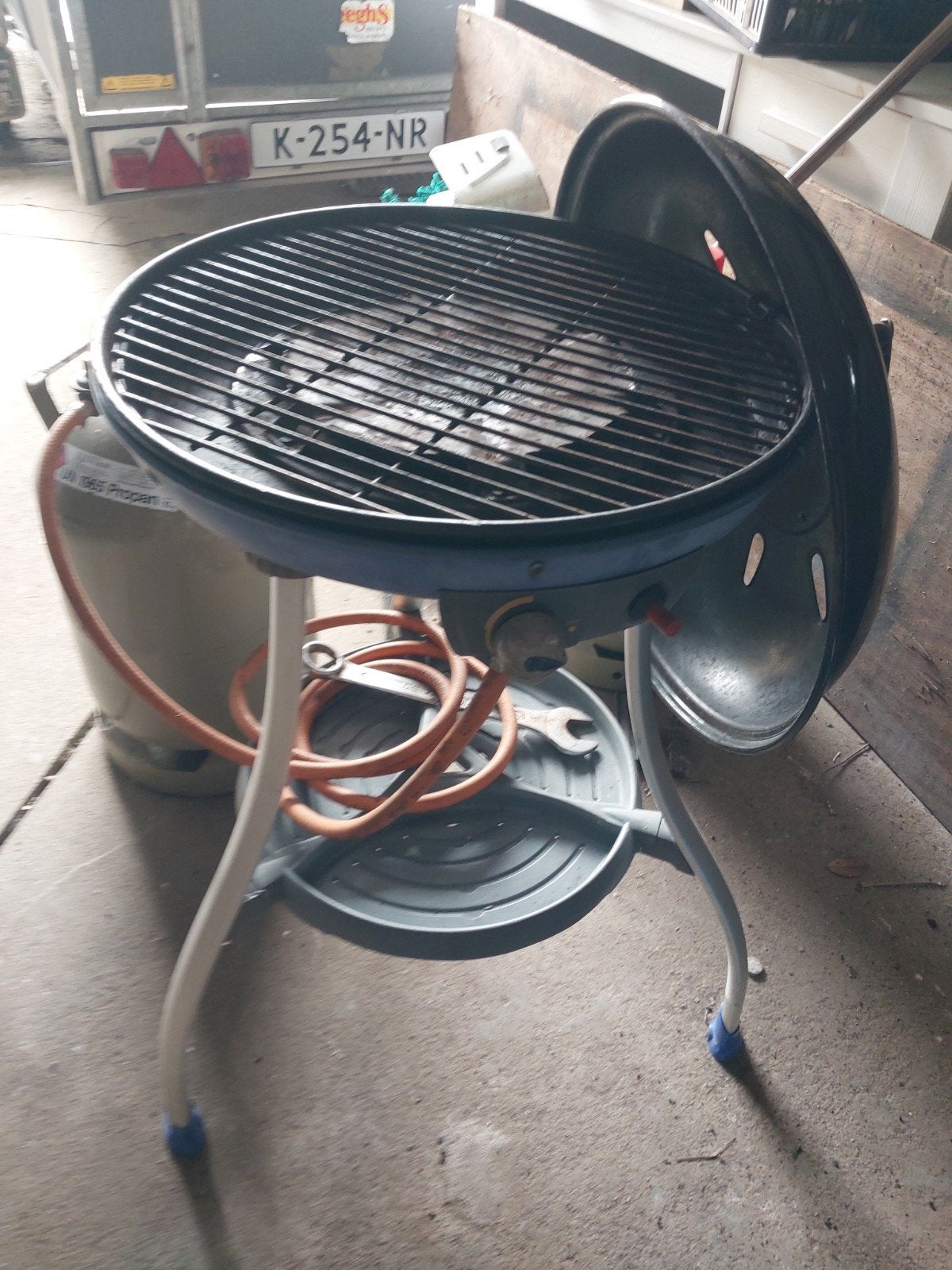 bbq op gas., Tuin en Terras, Ophalen