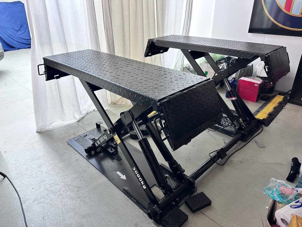 3 Ton Elektrische Autopoetsbrug, Poetsbrug, Schaarbrug, Auto diversen, Autogereedschap, Ophalen, Zo goed als nieuw