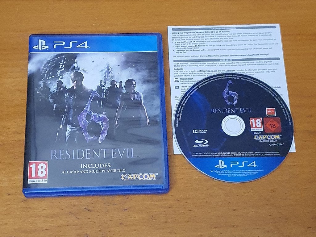 PS4 | Resident Evil 6, Avontuur en Actie, Gebruikt, Vanaf 18 jaar, 1 speler