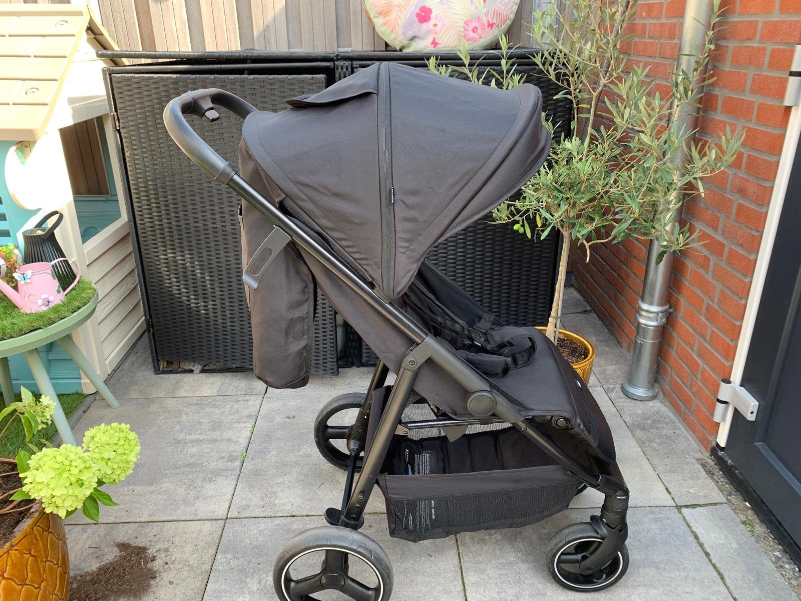 Buggy (van 3 maanden tot 22kg), Kinderen en Baby's, Ophalen, Gebruikt, Overige merken, Regenhoes