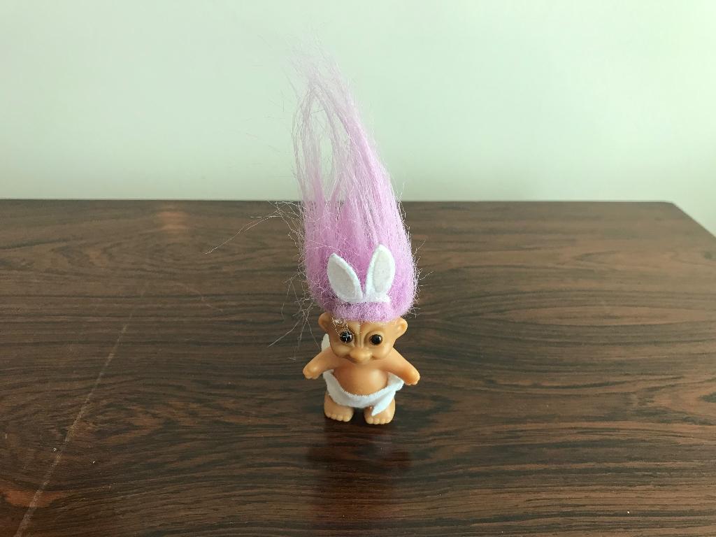 Troll trol Russ Baby bunny konijn, Ophalen of Verzenden, Zo goed als nieuw