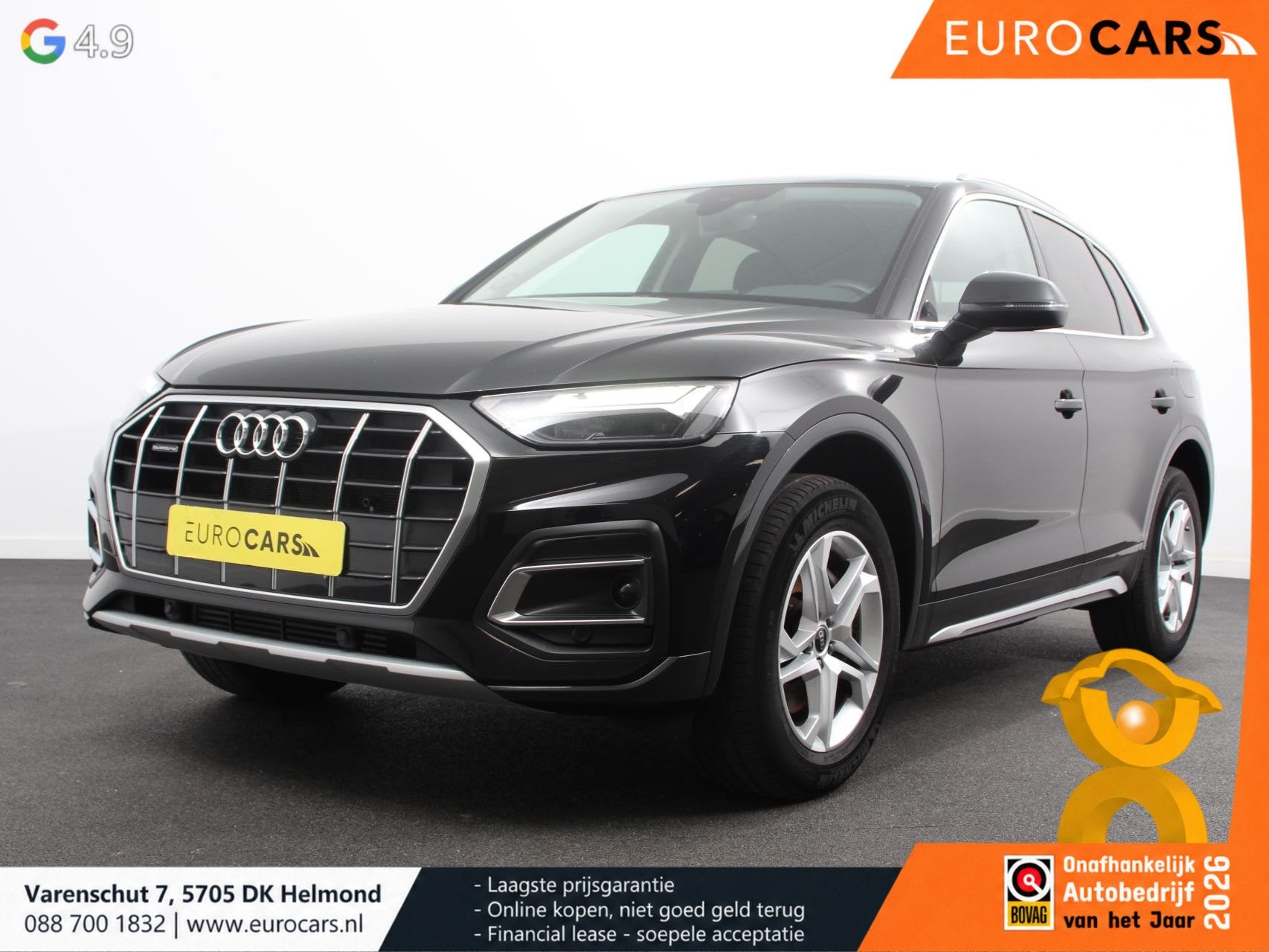 Audi Q5 50 TFSI e quattro S edition Climate control Adaptiev, Automaat, 14 kWh, Gebruikt, 4 cilinders