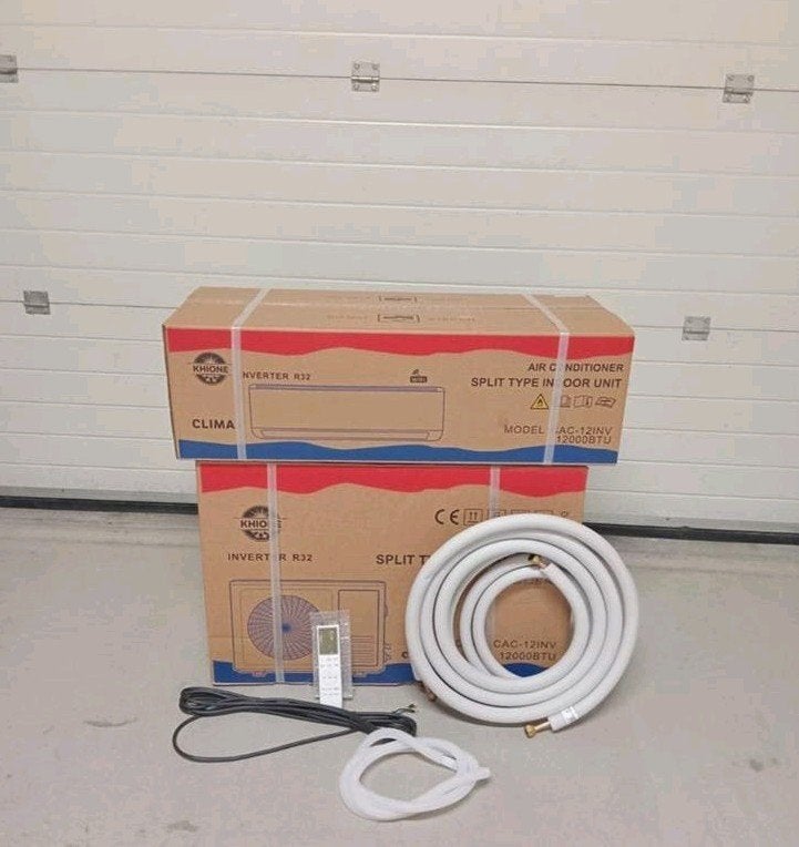 Airco split R32 3.5kw wifi leidingset 4M/ GRATIS BEZORGING, Witgoed en Apparatuur, Airco's, Koelen en Ontvochtigen, Timer, Nieuw