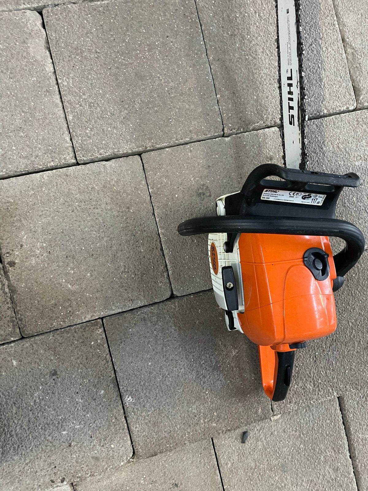 Stihl MS 390 Kettingzaag - Weinig Gebruikt, Tuin en Terras, Ophalen of Verzenden, Zo goed als nieuw