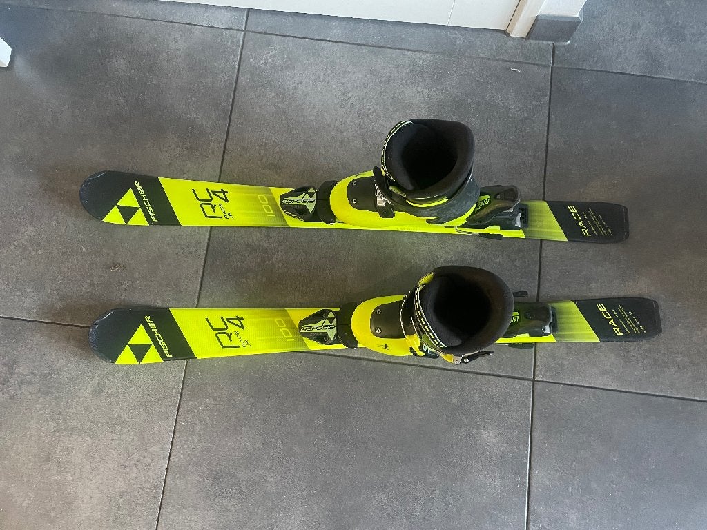 Kinder ski set fisher, 100 tot 140 cm, Ophalen of Verzenden, Skiën, Ski's