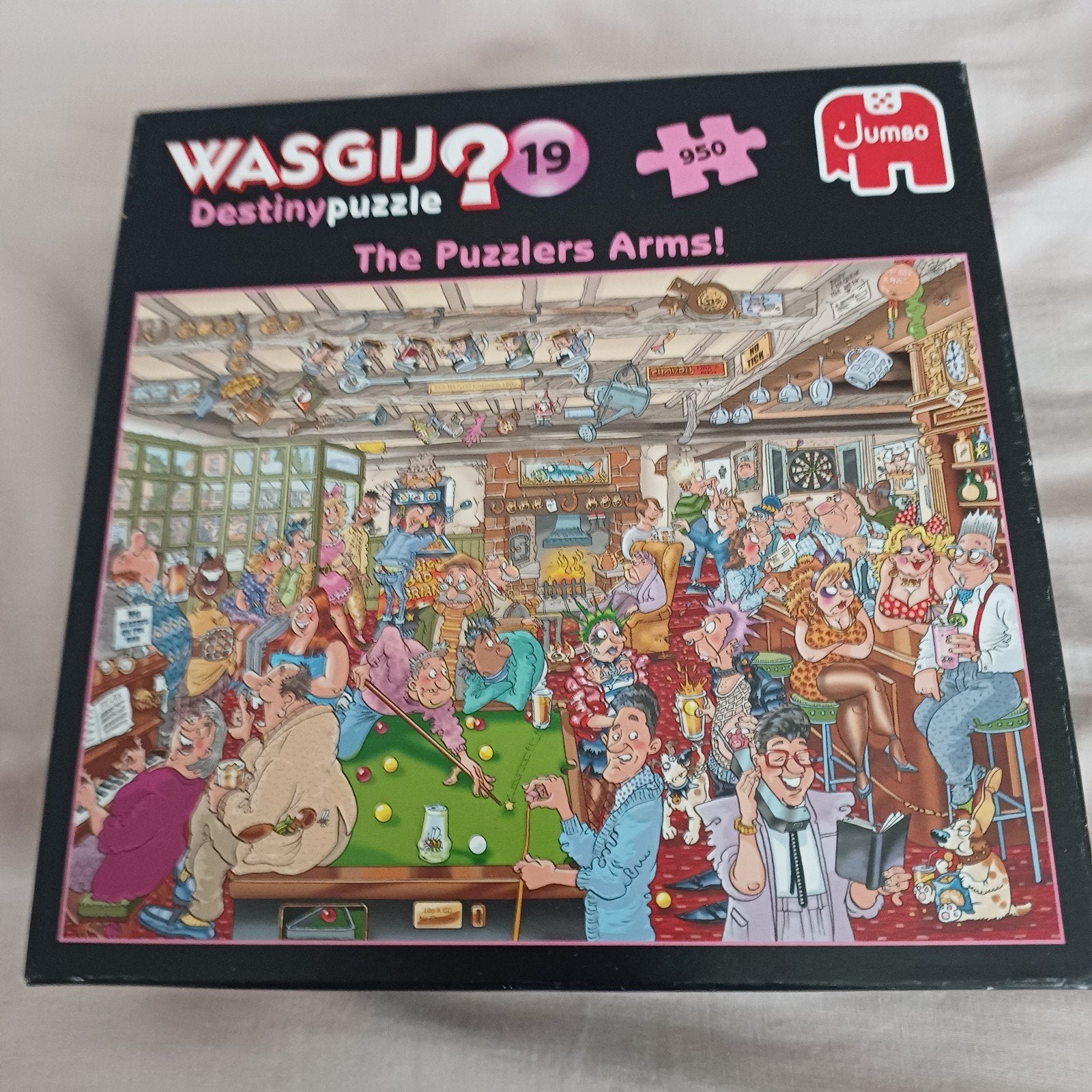 Wasgij puzzel, Ophalen, 500 t/m 1500 stukjes, Zo goed als nieuw, Legpuzzel