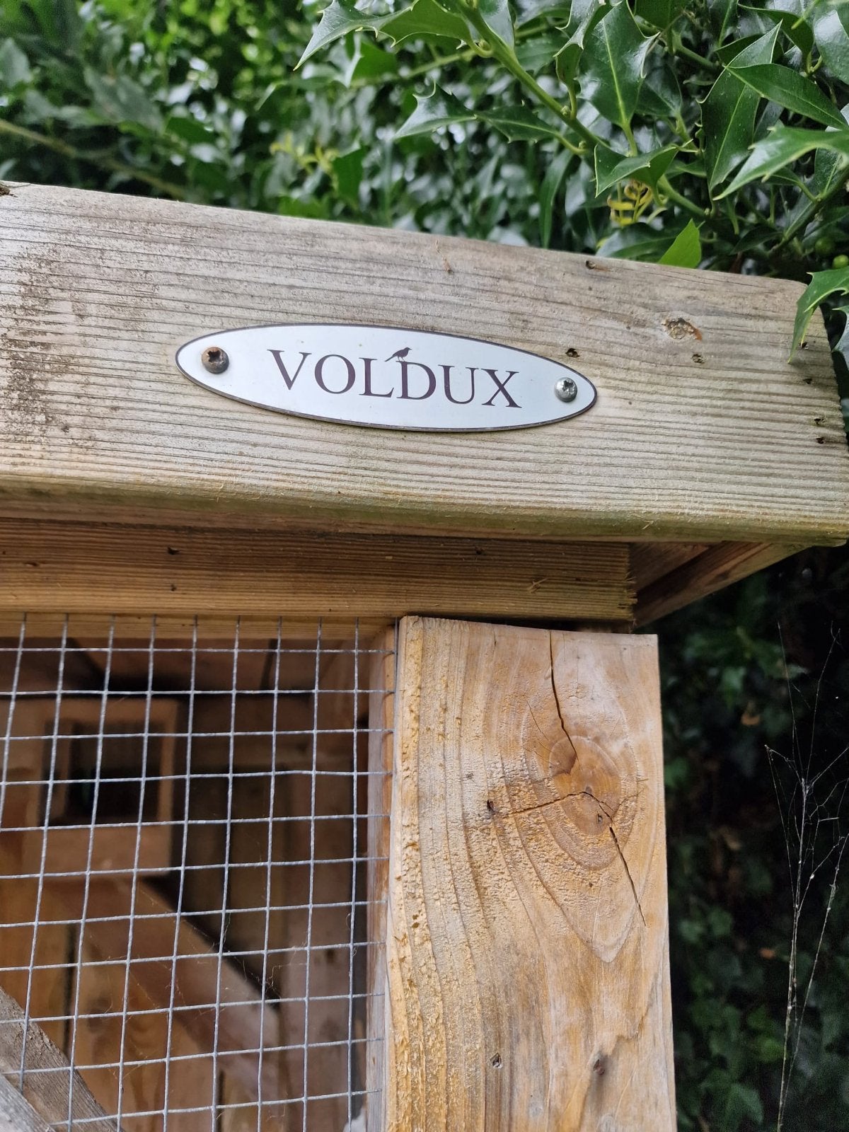 Voliere / voldux / vogelhok siervogelhok hout, Dieren en Toebehoren, Ophalen, Hout, Volière