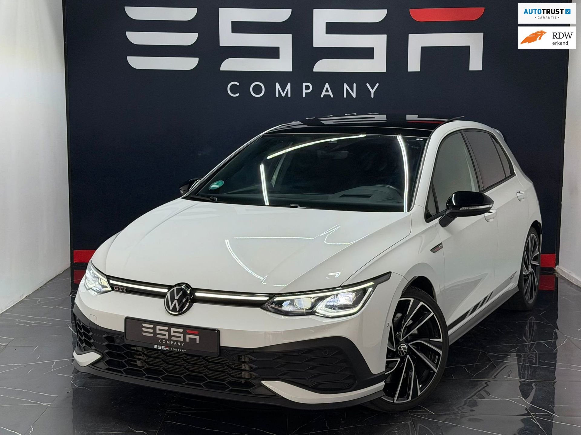 Volkswagen Golf 2.0 TSI GTI Clubsport Keyless HUD Pano IQ HK, Auto's, Gebruikt, Zwart, 4 cilinders, 1984 cc