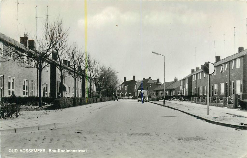 378-382-035 Oud Vossemeer Bou-Kooimanstraat, Verzenden, Voor 1920, Zeeland