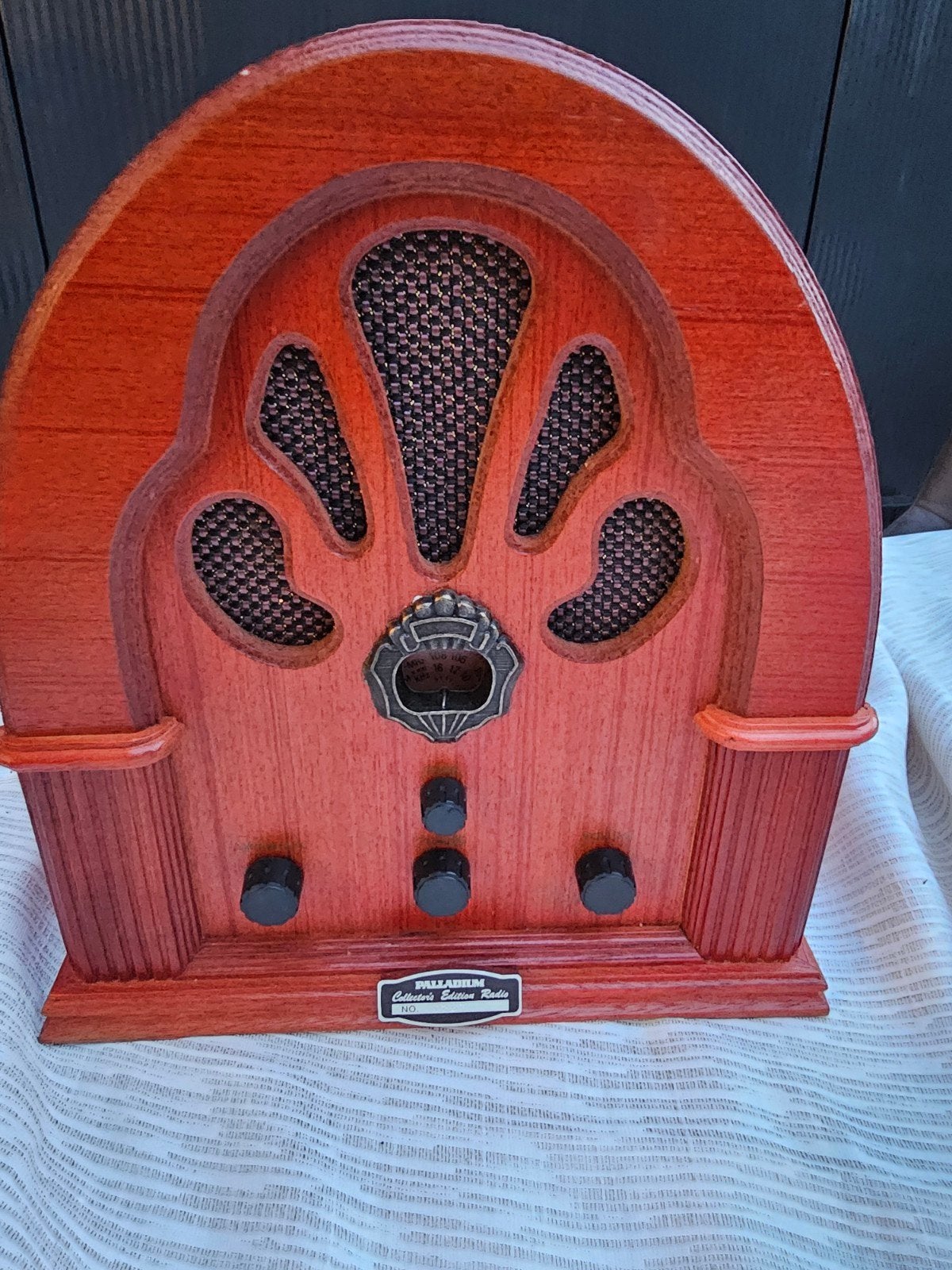 Vintage Palladium Nostalgie Radio - Perfect Werkend, Ophalen of Verzenden