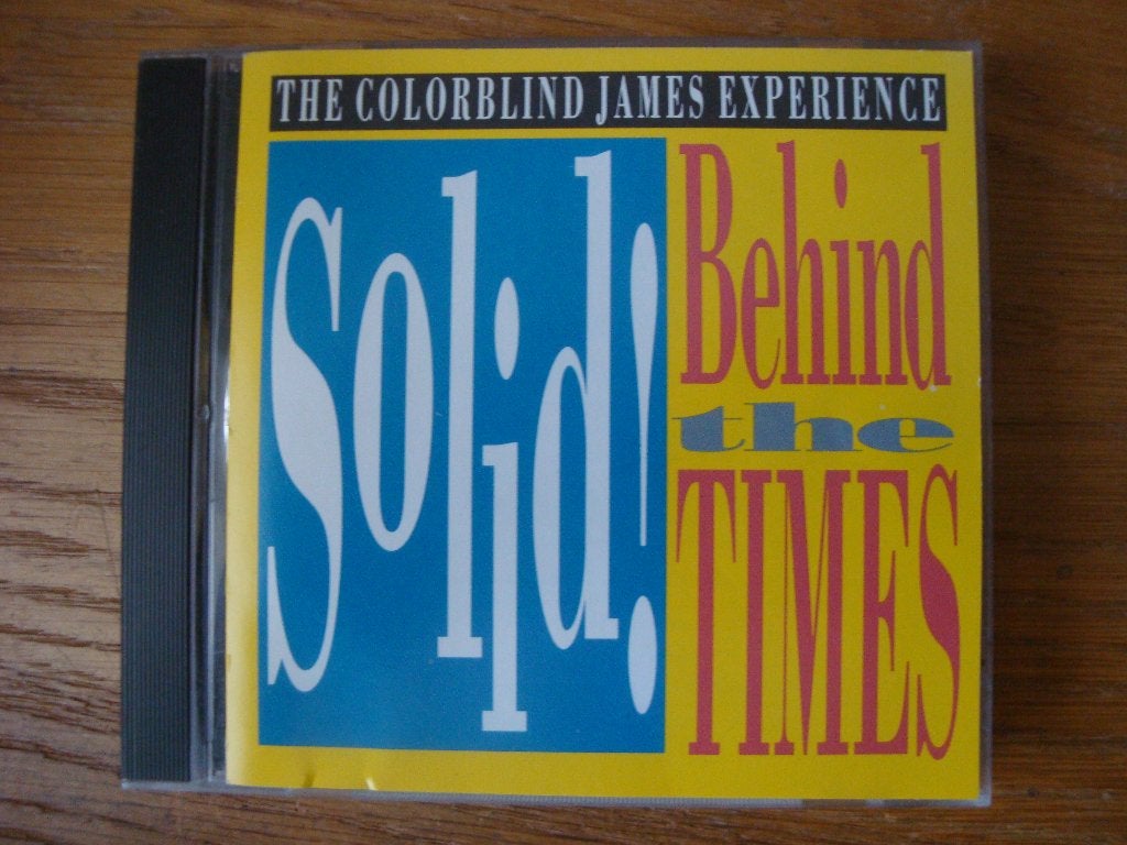 Colorblind James Experience - Solid! Behind...(country rock), Gebruikt, Ophalen of Verzenden, Alternative Rock, Inclusief doosje