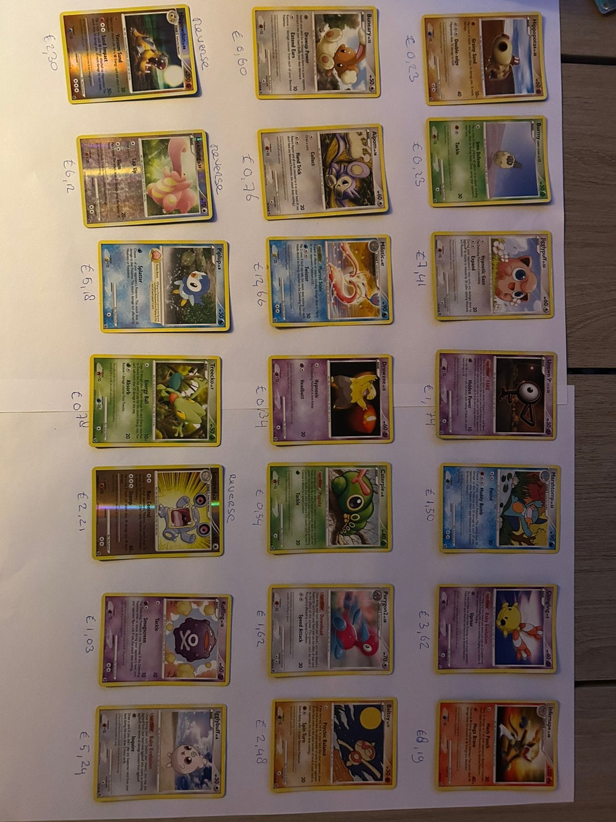Pokemon kaarten 2008, Ophalen of Verzenden, Nederland